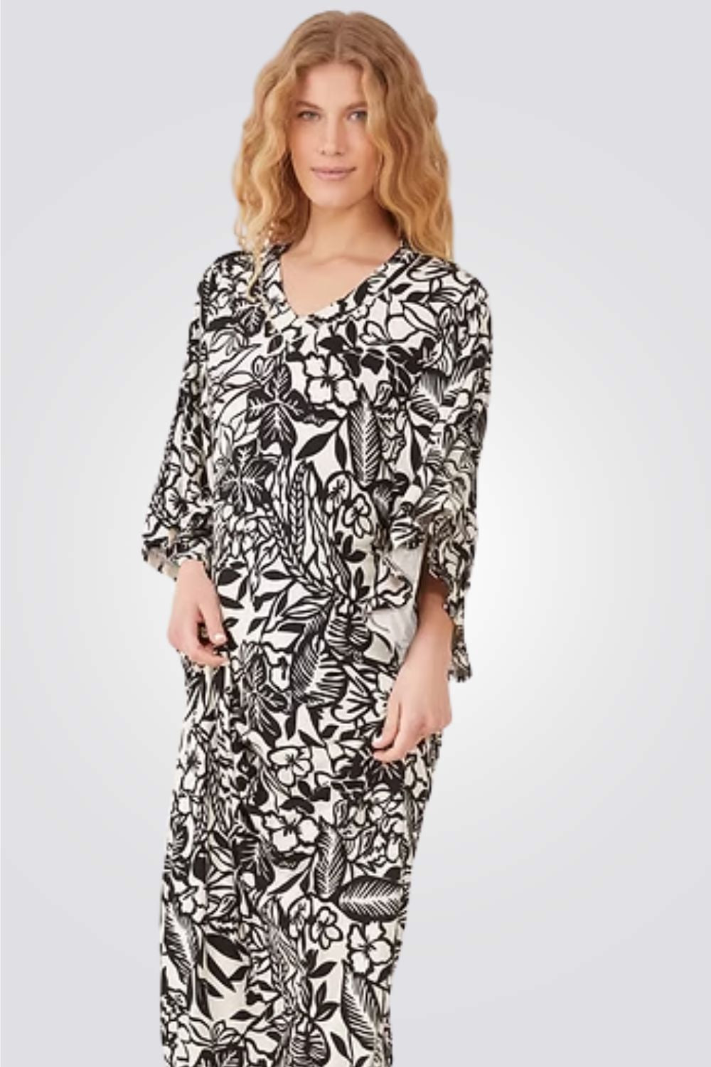 כותונת בית פרחונית