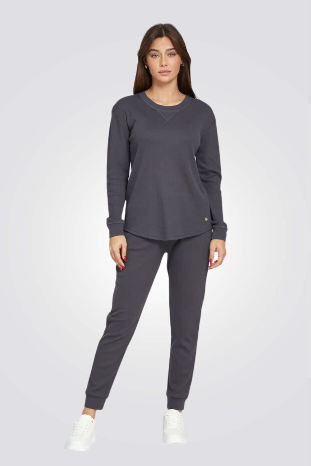 פיג'מת וופל חלקה