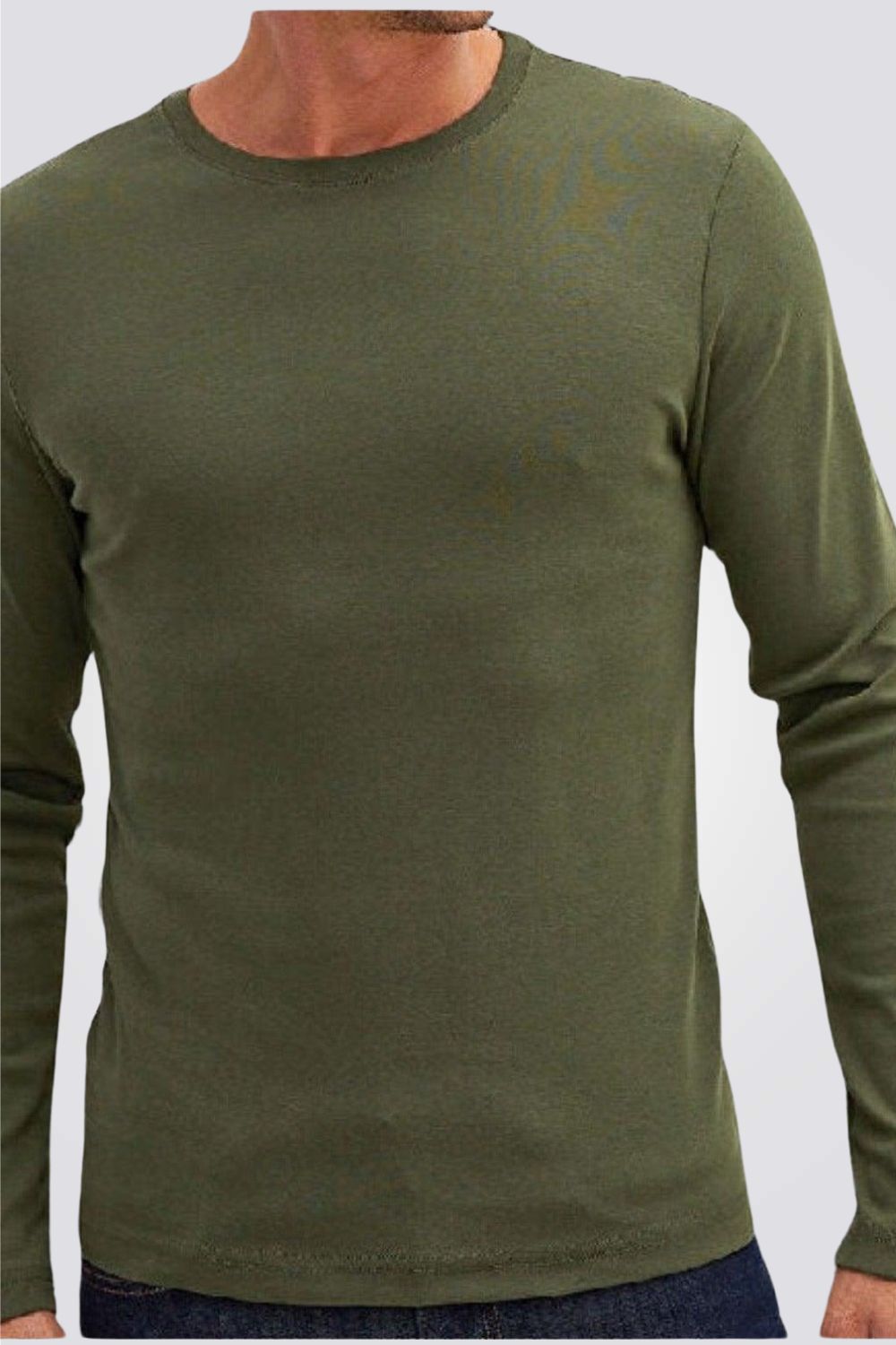 מארז 2 חולצות שרוול ארוך זית