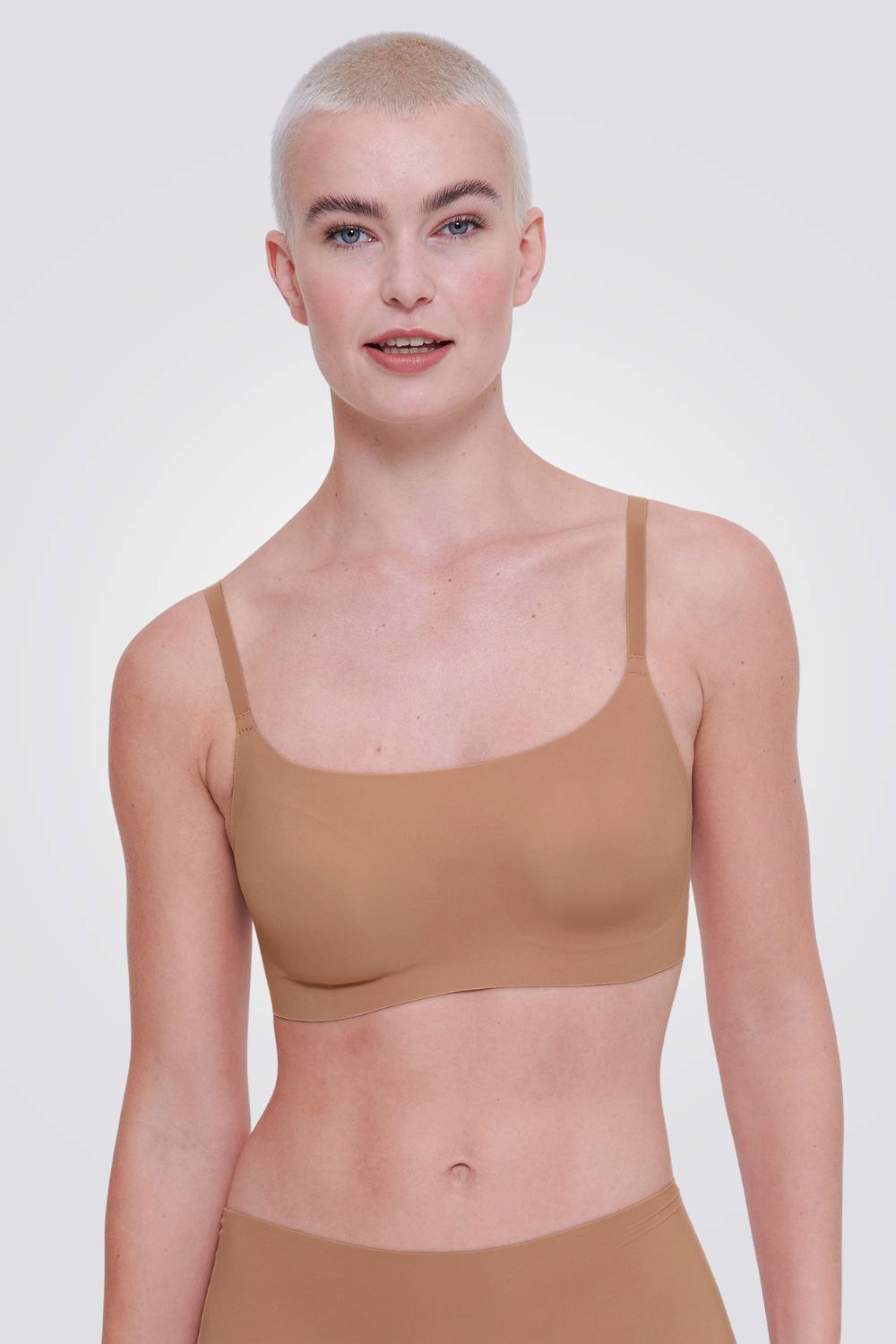 חזיה מרופדת ZERO Feel 2.0 Ultra Bra בצבע חום