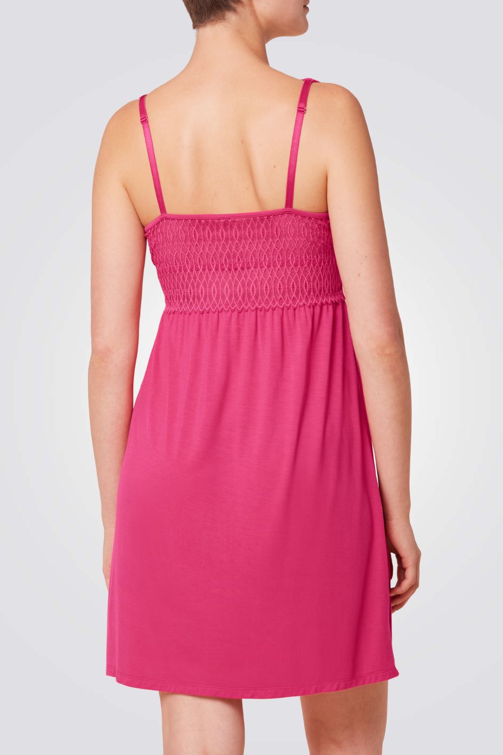 כותונת לילה Aura Spotlight NDK 03 X בצבע ורוד