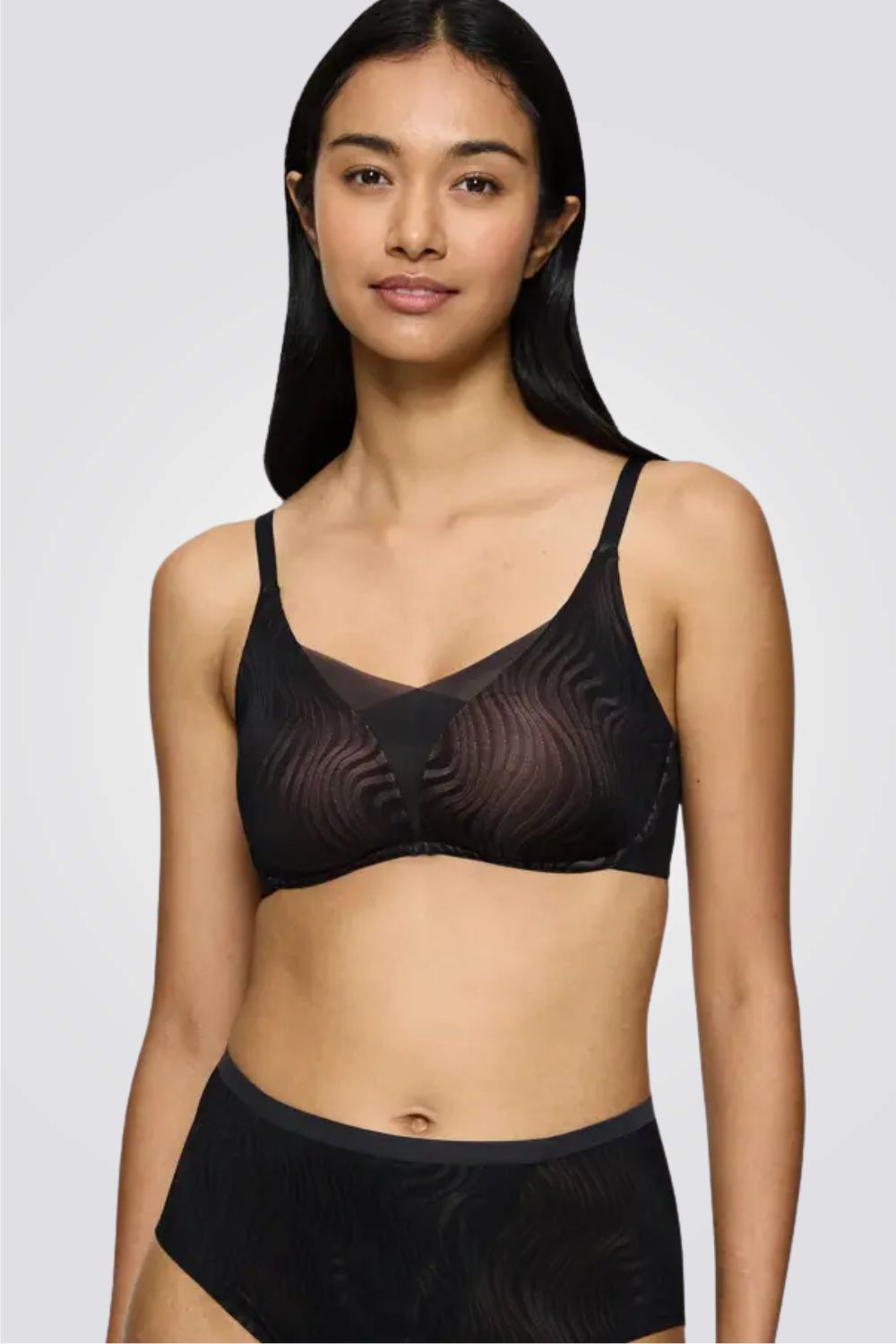 חזייה מרופדת Shape Smart Ellipse P שחור