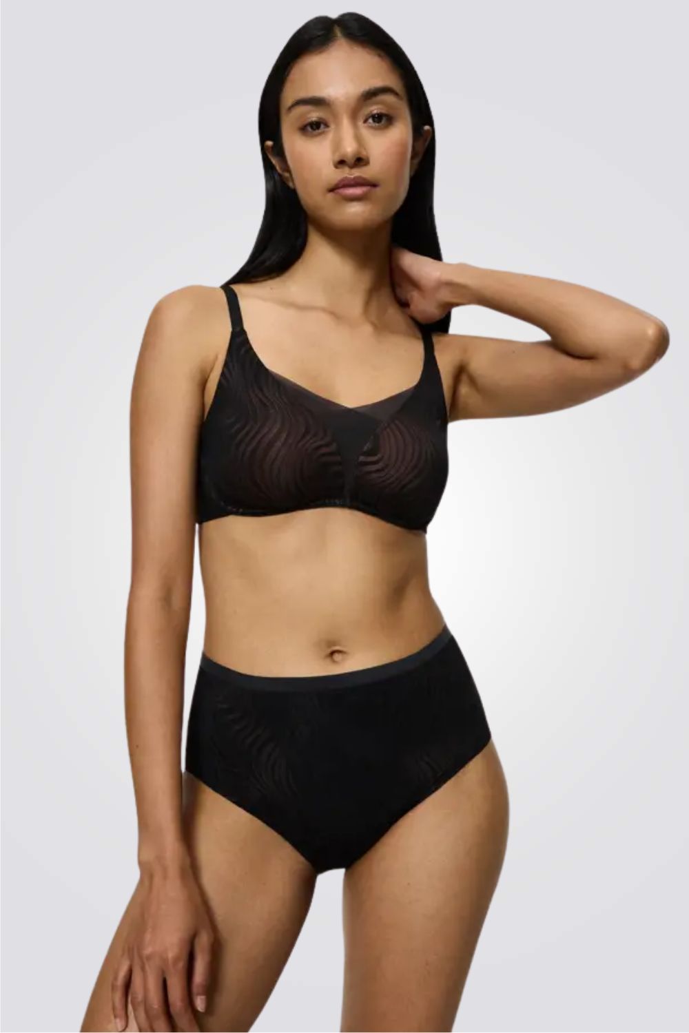 תחתוני מקסי Shape Smart Ellipse Ma שחור