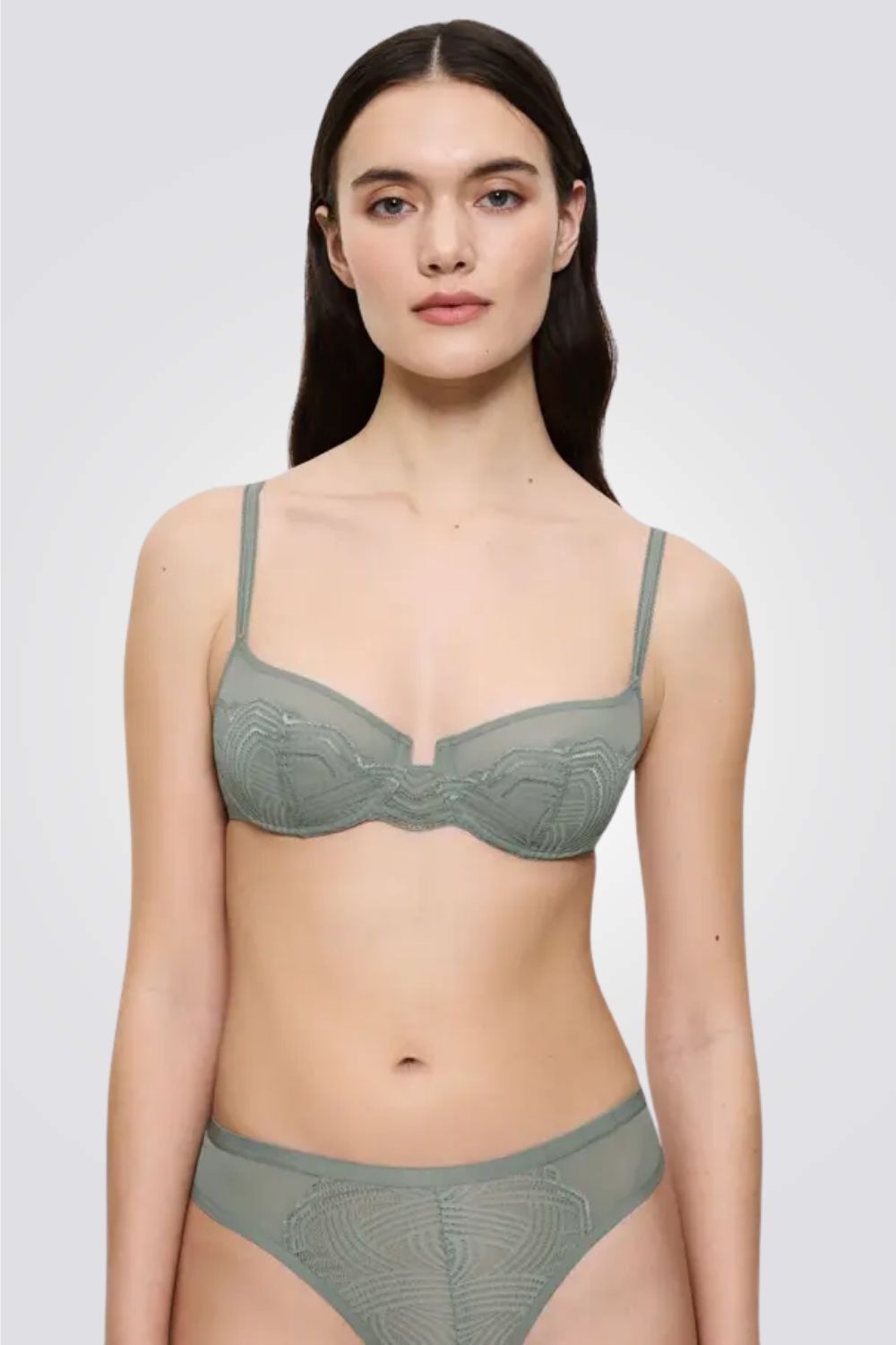 חזייה ללא ריפוד Delightful Spotlight W בצבע ירוק