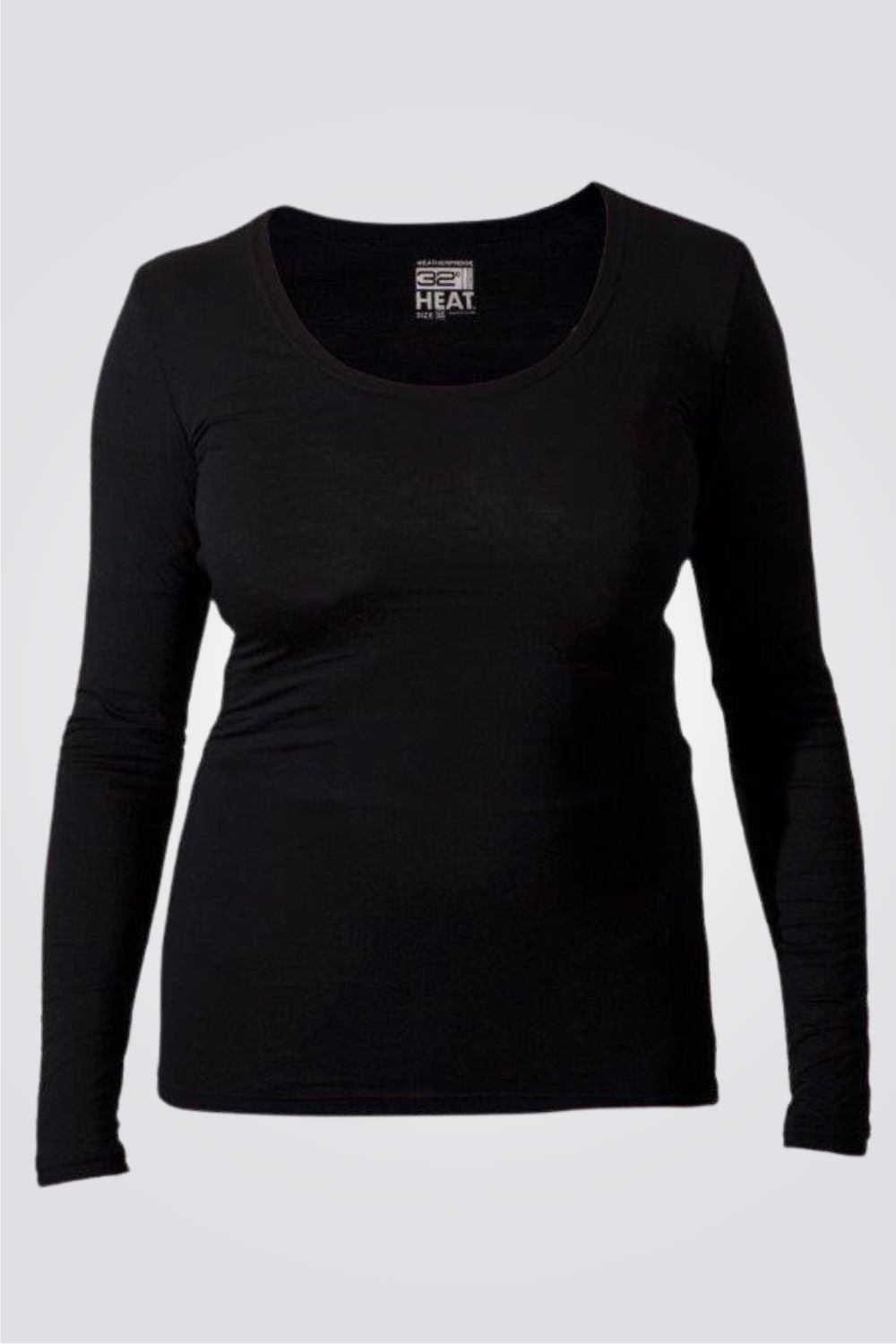 חולצה תרמית שחורה דרגה 1 לנשים