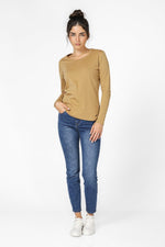 טישירט מפתח עגול לנשים | קנת קול