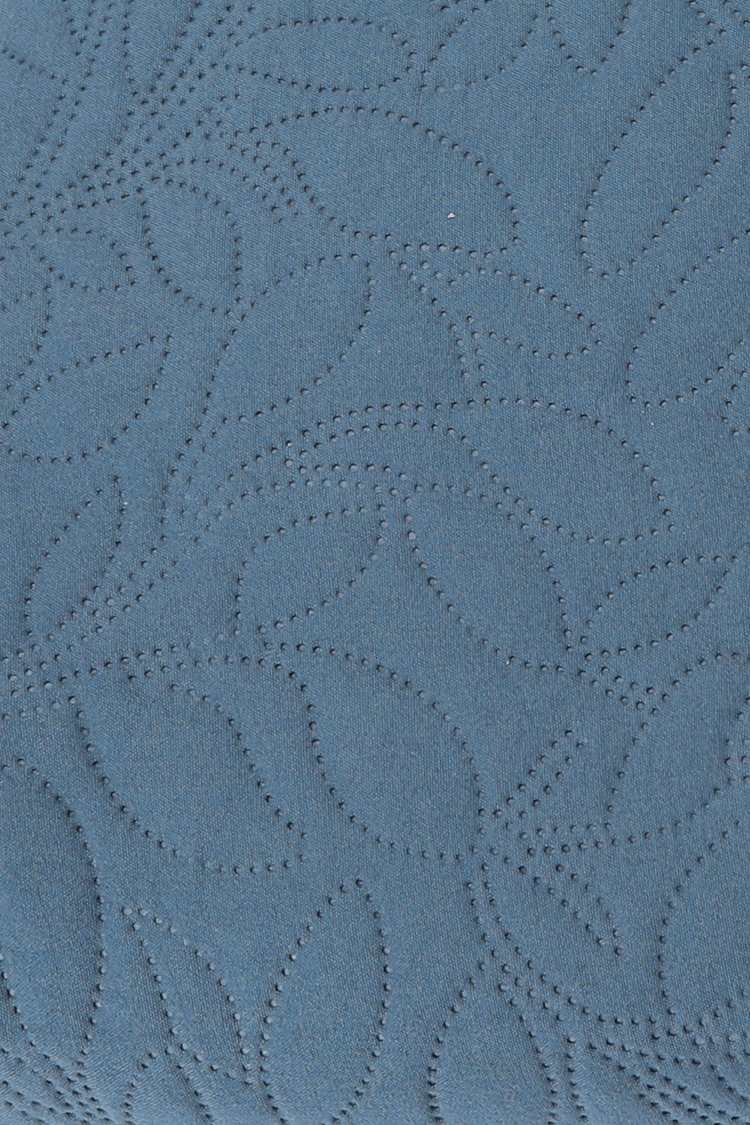 כיסוי מיטה יחיד 240X170 ס"מ בצבע כחול