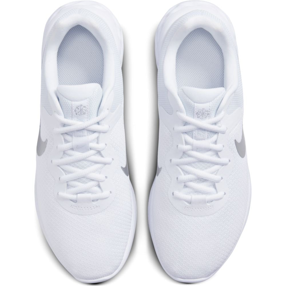 נעלי ספורט Revolution 6 Next Nature בצבע לבן וכסוף