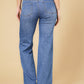 מכנס ג'ינס בוטקאט בצבע כחול - 5
