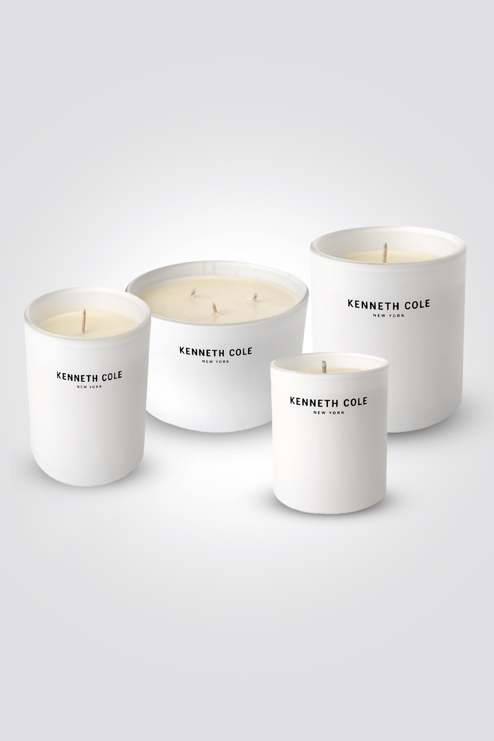 נר ריחני דקורטיבי בריח אוריינטל רוז 260 גר' צבע לבן