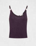 גופייה עם רצועות דקות בצבע שזיף - MASHBIR//365