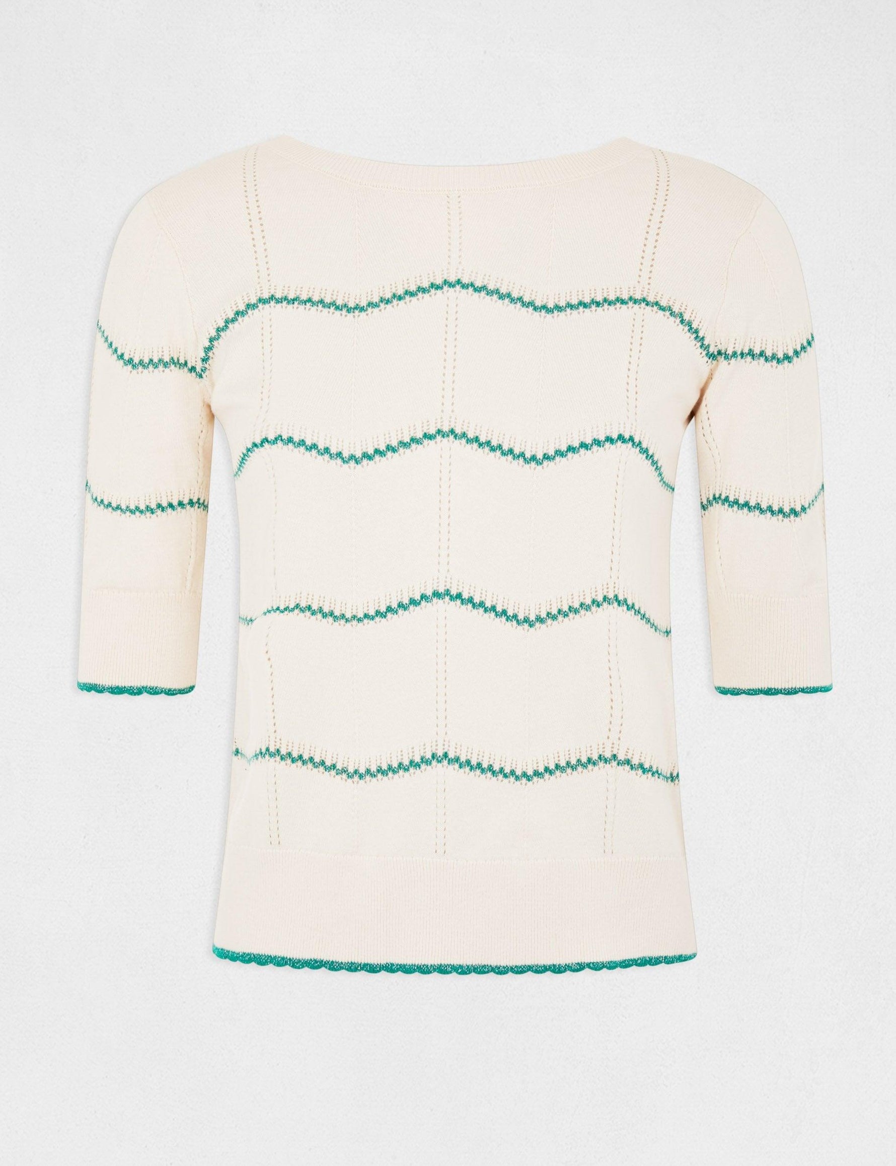 חולצת סריג לנשים בצבע אבן - MASHBIR//365