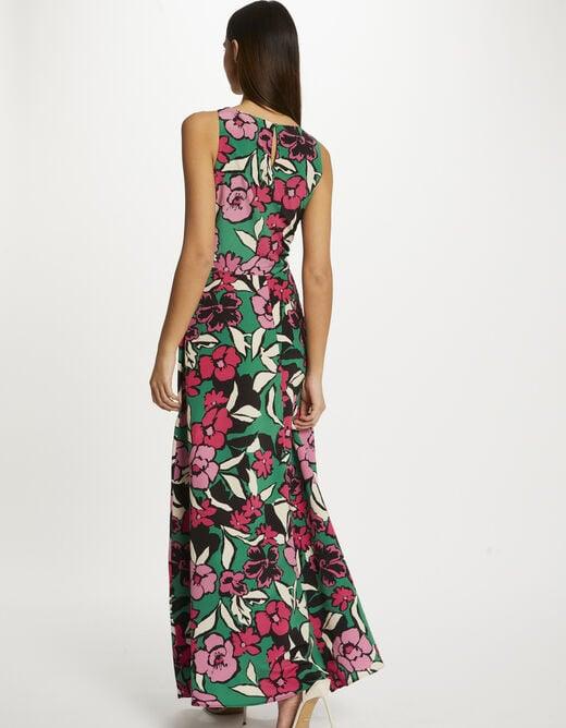 שמלת מקסי עם הדפס פרחים - MASHBIR//365