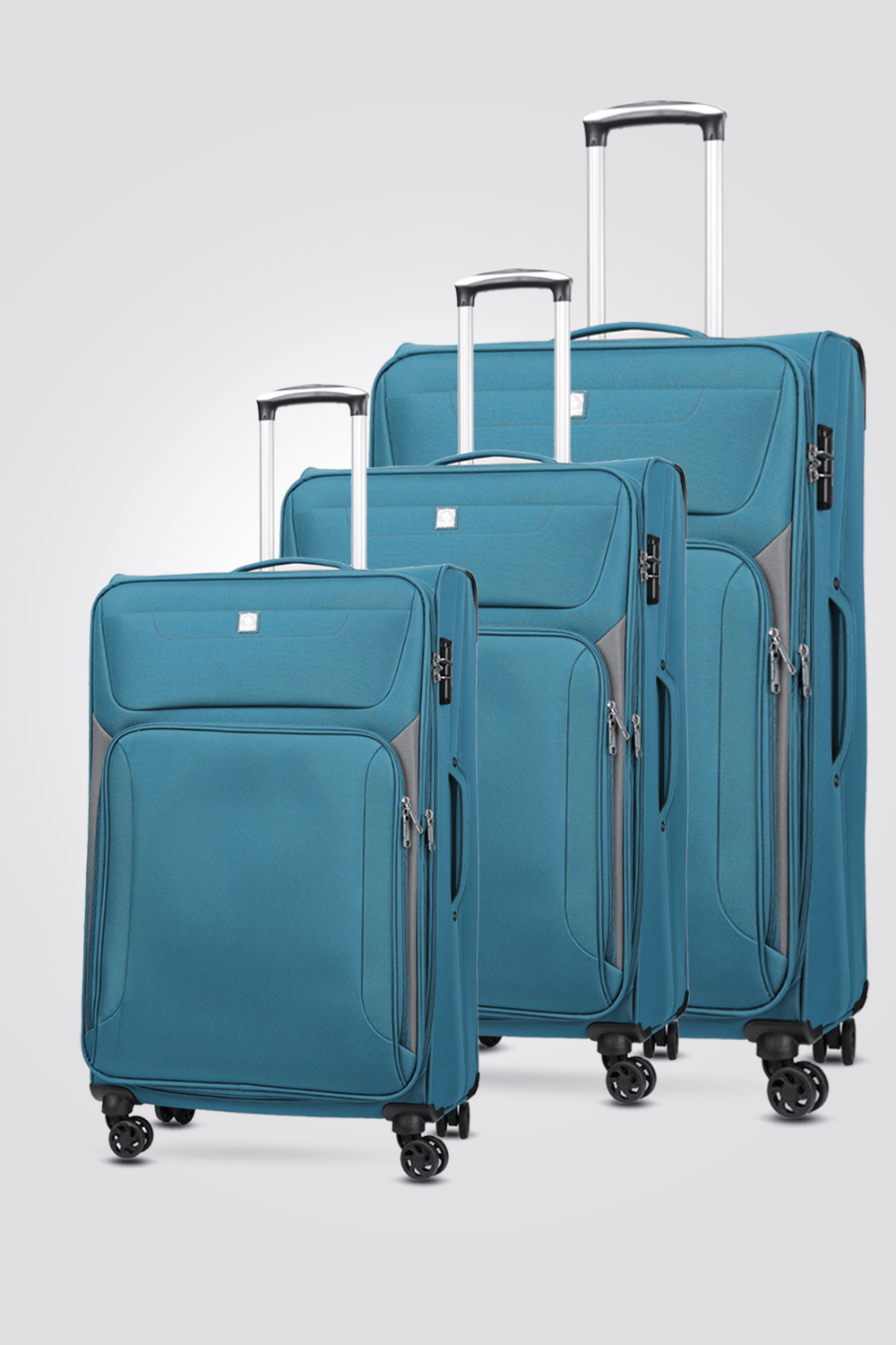 סט מזוודות FLORIDA בצבע טורקיז | פולו 