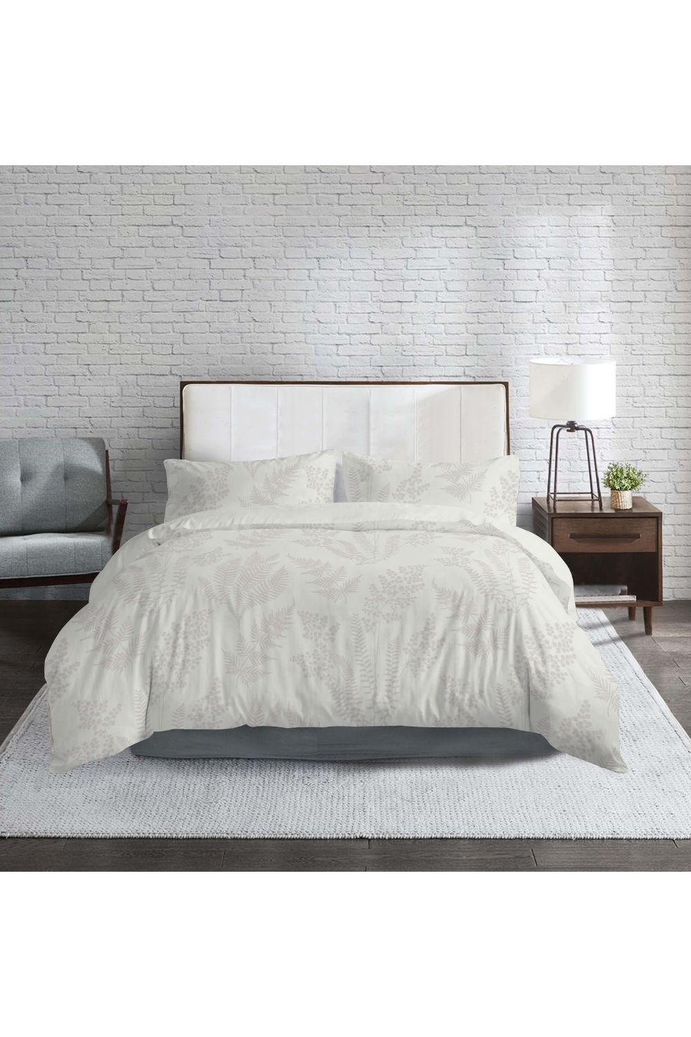 סט מצעים יחיד 90/200 ס"מ 5 חלקים דגם WHITEY