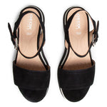 סנדל פלטפורמה לנשים GARDENIA בצבע שחור - MASHBIR//365