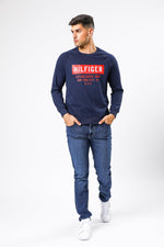 סווטשירט לוגו כחול - MASHBIR//365