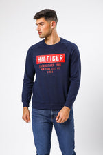 סווטשירט לוגו כחול - MASHBIR//365