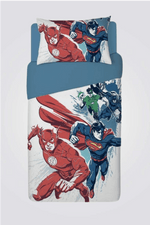 סט מצעים 90/200 גיבורי DC מיטת יחיד - MASHBIR//365