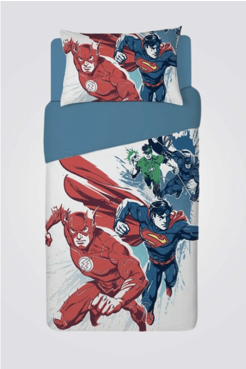 סט מצעים 90/200 גיבורי DC מיטת יחיד - MASHBIR//365