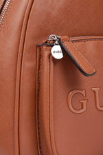 תיק גב עם ידית עליונה בצבע חום - MASHBIR//365