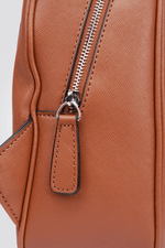 תיק גב עם ידית עליונה בצבע חום - MASHBIR//365