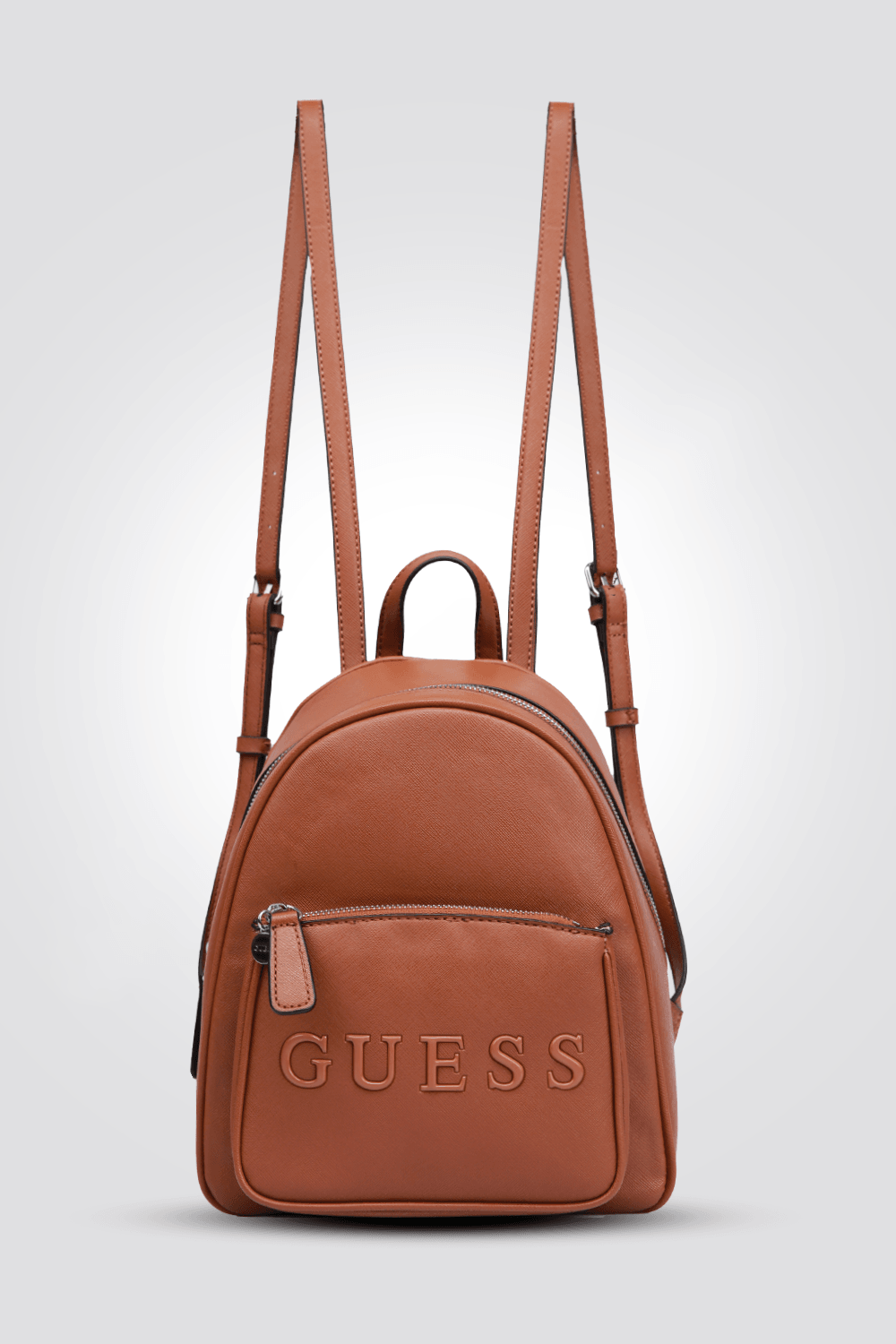 תיק גב עם ידית עליונה בצבע חום - MASHBIR//365