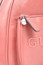 תיק גב עם ידית עליונה בצבע קורל - MASHBIR//365