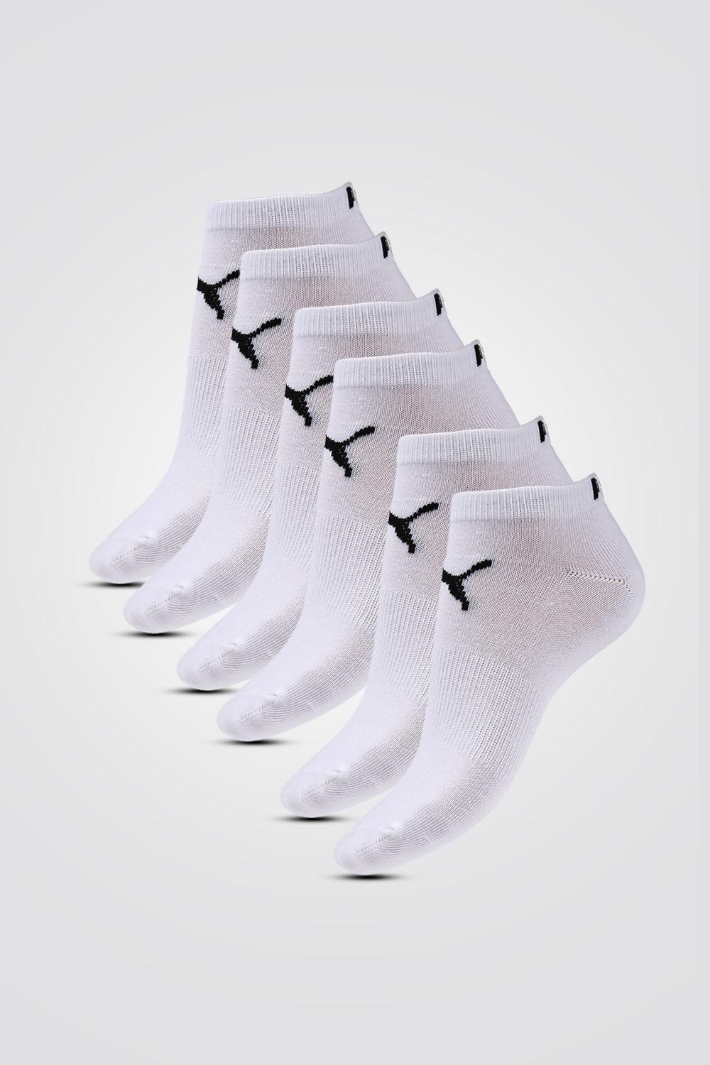 6 קרסוליות 36-41 בצבע לבן - MASHBIR//365