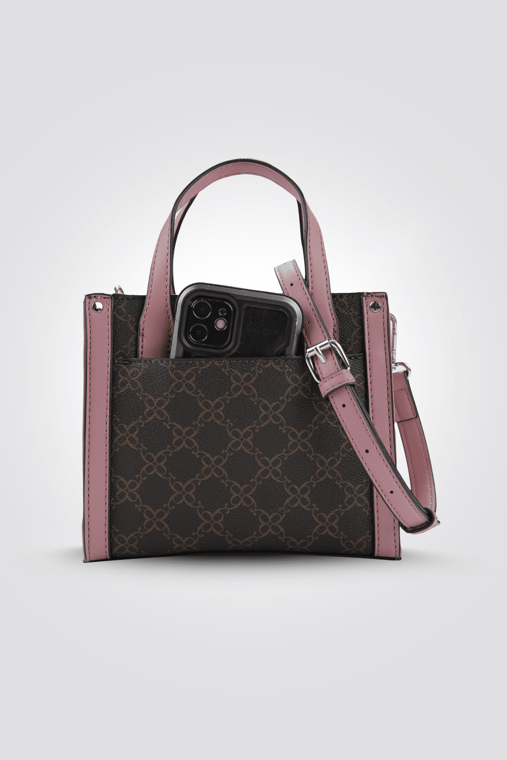 תיק צד לנשים בצבע חום - MASHBIR//365