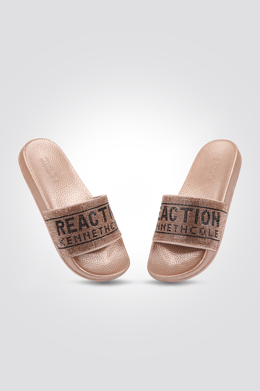 כפכפים לנשים SCREEN JEWEL SLIDE בצבע שמפניה - MASHBIR//365