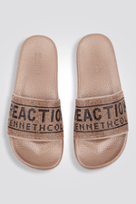 כפכפים לנשים SCREEN JEWEL SLIDE בצבע שמפניה - MASHBIR//365