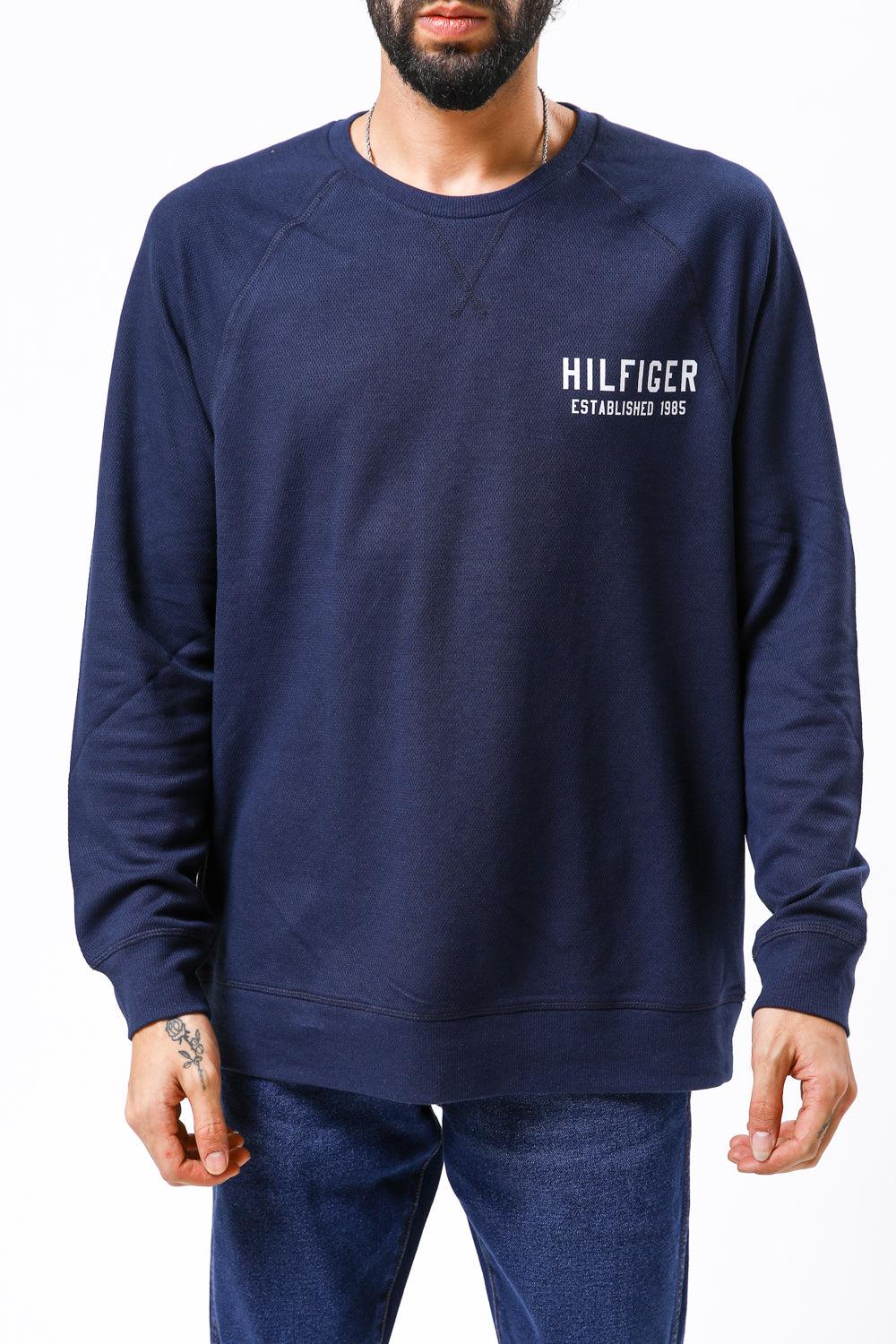 טישירט עם לוגו צדדי כחול - MASHBIR//365