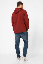 סווטשירט לוגו עם כובע בצבע אדום - MASHBIR//365