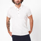 חולצת קצרה פולו צבע לבן - MASHBIR//365 - 3