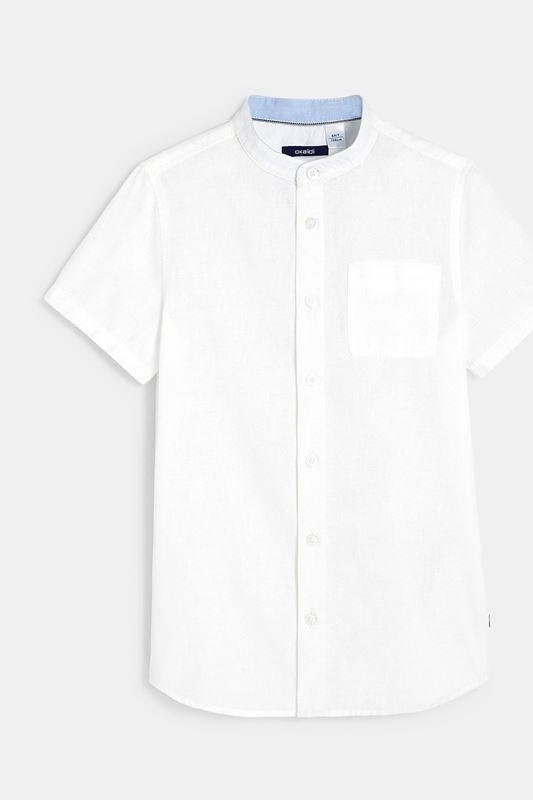 חולצה מכופתרת לבנה בנים - MASHBIR//365