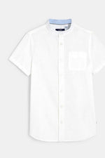 חולצה מכופתרת לבנה בנים - MASHBIR//365