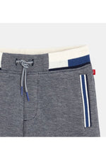 מכנסי טריקו קצרים אפור כהה לנערים