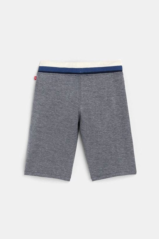 מכנסים טריקו קצרים אפור כהה נערים