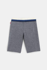 מכנסי טריקו קצרים אפור כהה ילדים