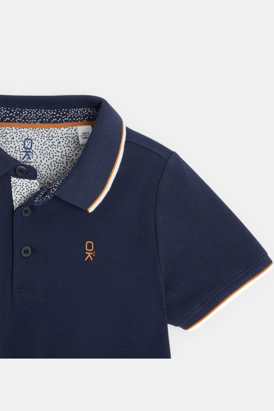 חולצת פולו פיקה נייבי ילדים - MASHBIR//365