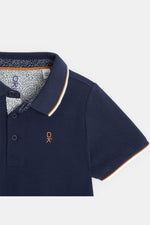 חולצת פולו פיקה נייבי ילדים - MASHBIR//365