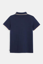 חולצת פולו פיקה נייבי ילדים - MASHBIR//365