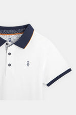 חולצת פולו פיקה לבנה ילדים - MASHBIR//365