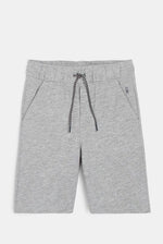 מכנסי ברמודה אפורים בנים