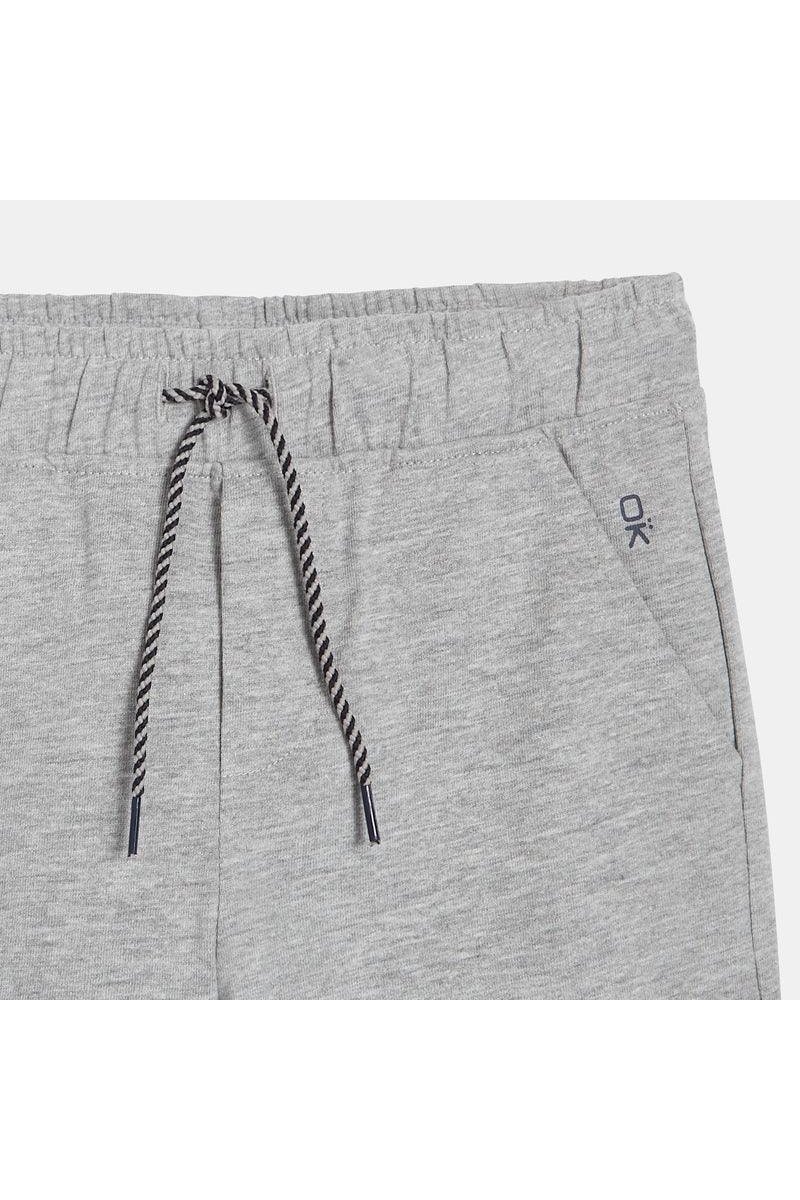 מכנסי ברמודה אפורים בנים