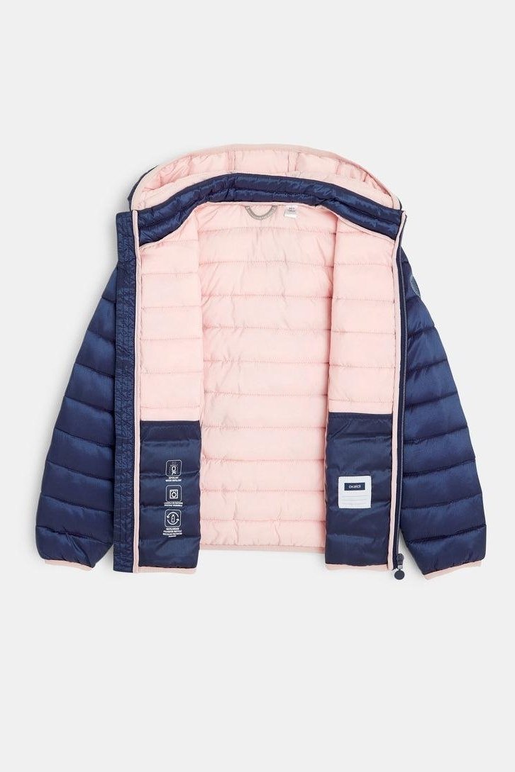 מעיל מרופד כחול לילדות - MASHBIR//365