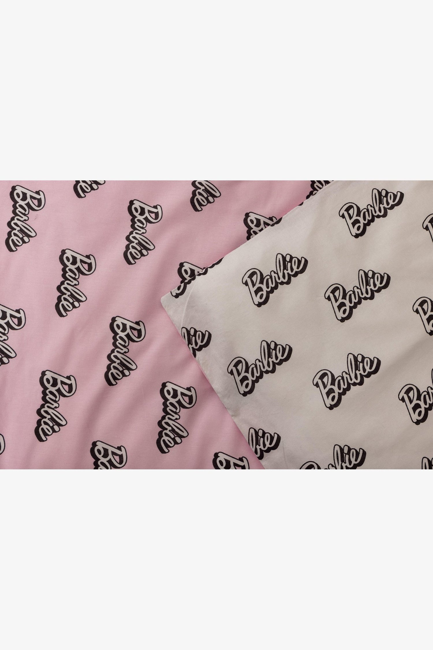 סט מצעים 120/200 מיטת וחצי כותנה דגם BARBIE - MASHBIR//365