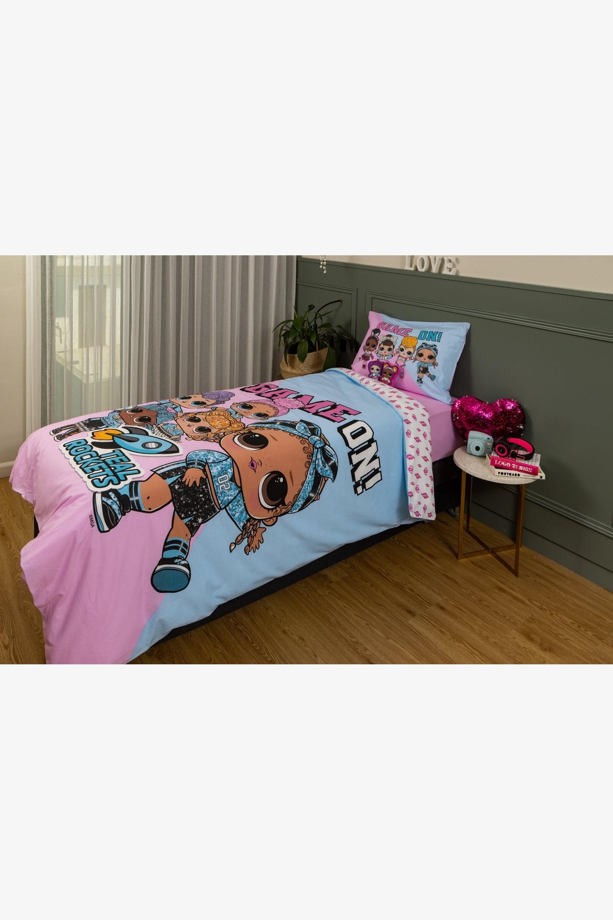 סט מצעים 90/200 יחיד LOL - MASHBIR//365