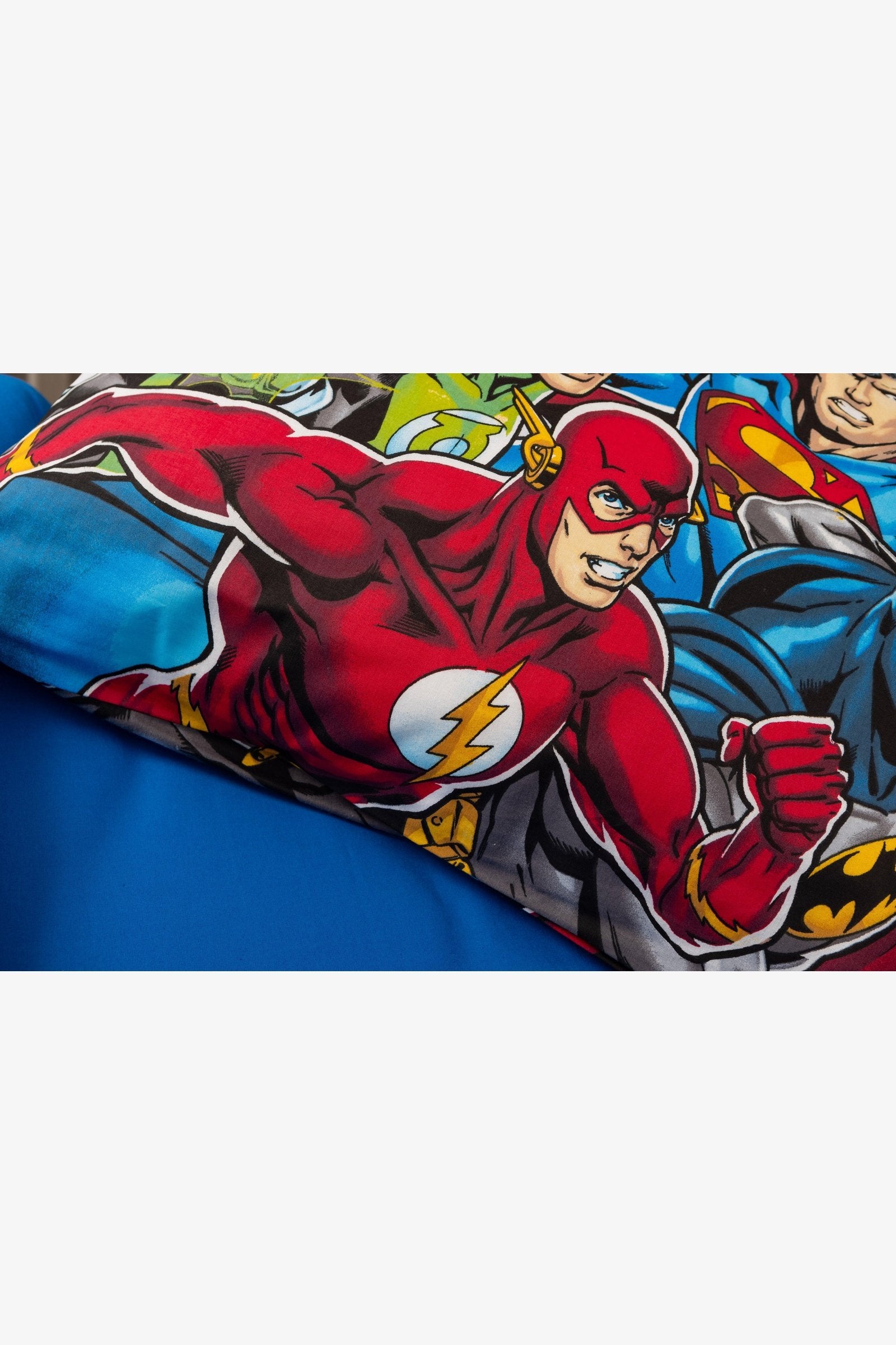 סט מצעים 120/200 מיטה וחצי JUSTICE LEAGU - MASHBIR//365